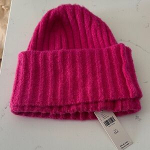 Vibrant Pink Beanie